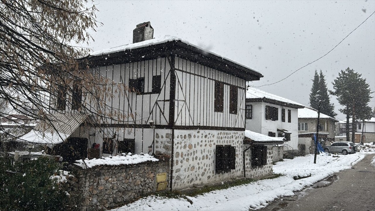 UNESCO Dünya Mirası Listesi'nde yer alan tarihi konaklarıyla ünlü Karabük'ün Safranbolu ilçesi...