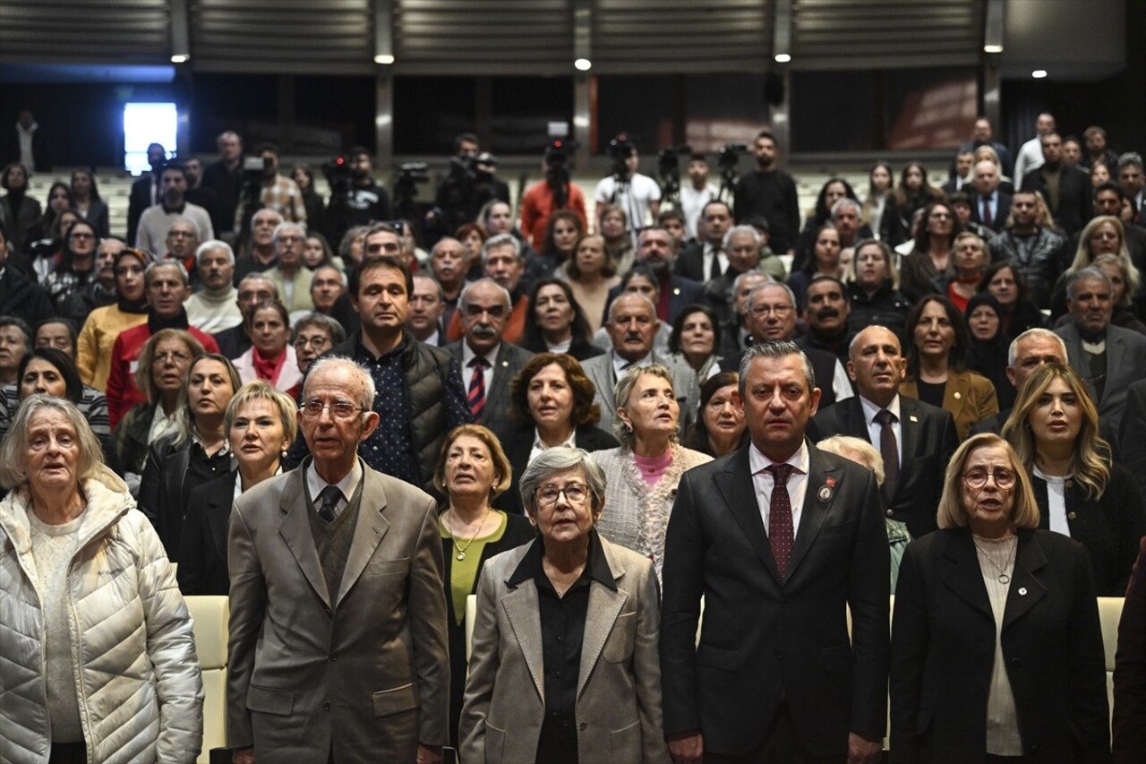 24 Kasım Öğretmenler Günü dolayısıyla Cumhuriyet Halk Partisi (CHP) Genel Merkezi'nde "Öğretmenler...