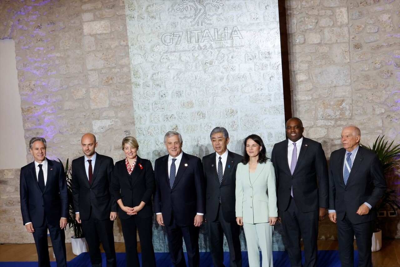 G7 ülkelerinin dışişleri bakanları, uluslararası krizleri ele almak üzere dönem başkanı İtalya'nın...