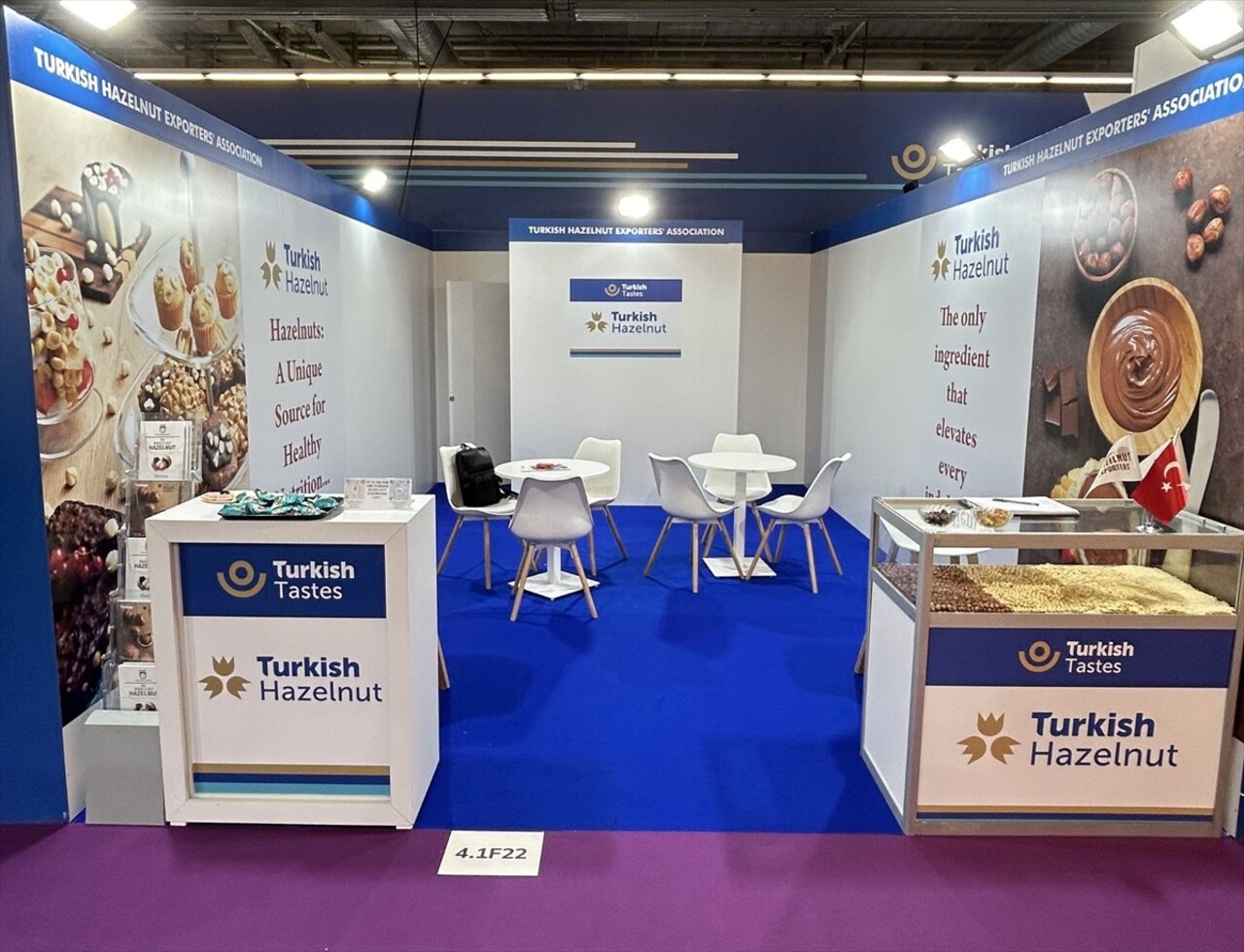 Türk fındığı, Almanya'da düzenlenen Food Ingredients (FI) Europe 2024 Fuarı'nda tanıtıldı....