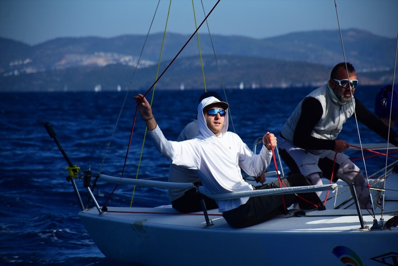 Muğla'nın Bodrum ilçesinde Kuşak ve Yol Uluslararası Yelken Yarışları'nın (Belt and Road...