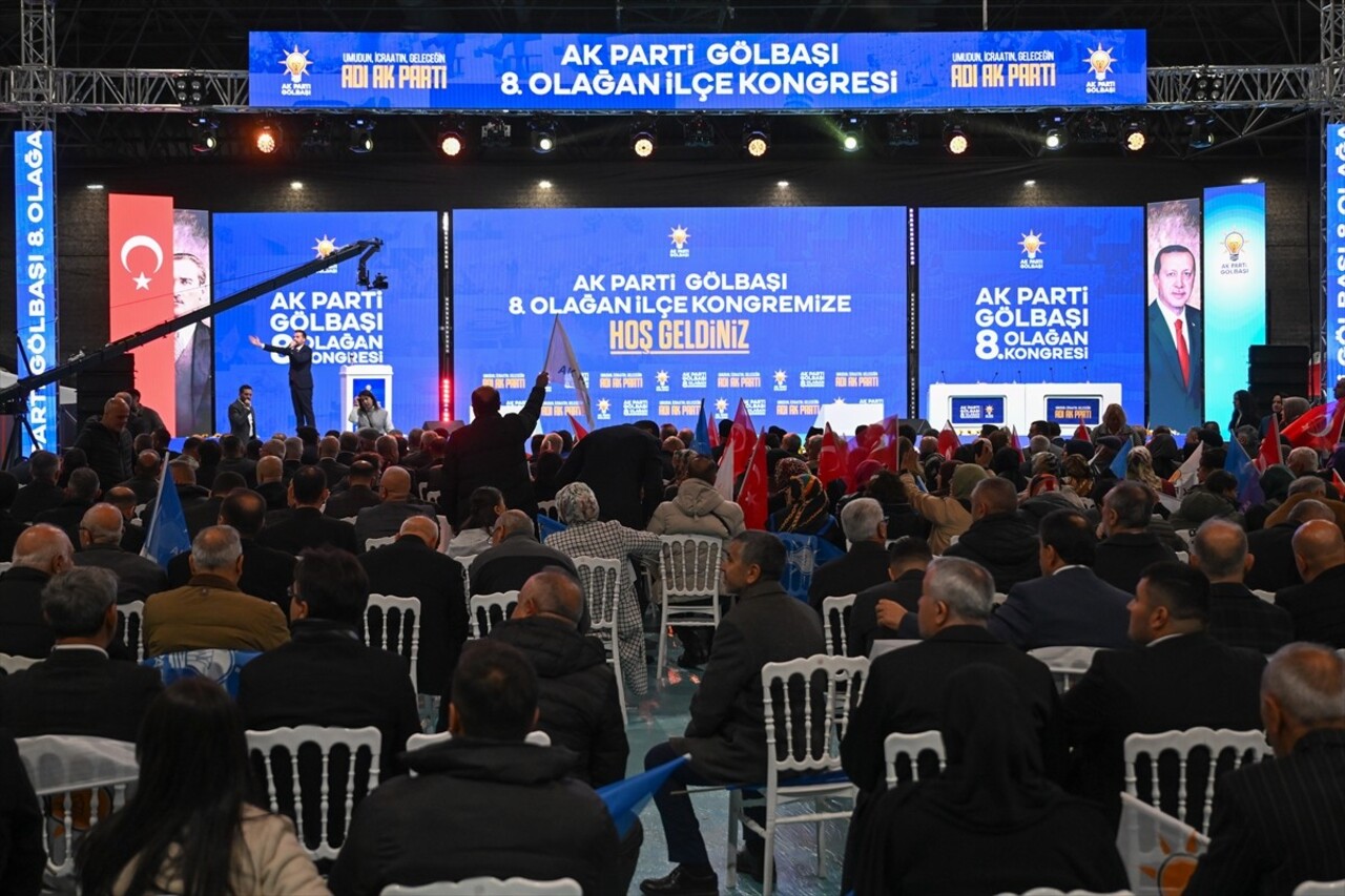 AK Parti Gölbaşı’nda 8. Olağan İlçe Kongresi Yapıldı