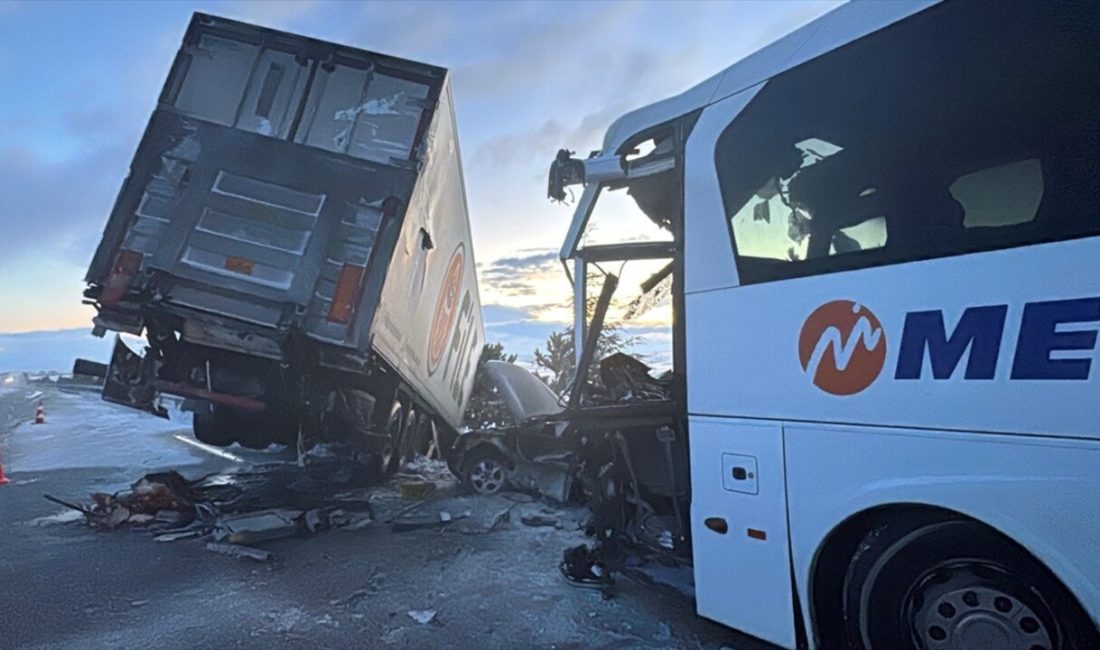 Emirdağ'da meydana gelen trafik