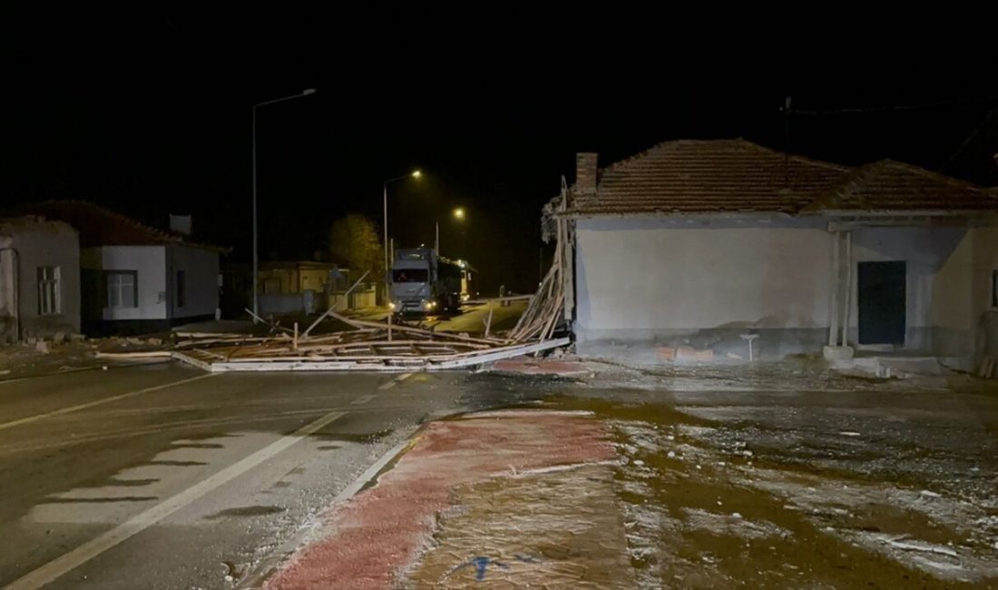 Aksaray'ın Eskil ilçesinde şiddetli