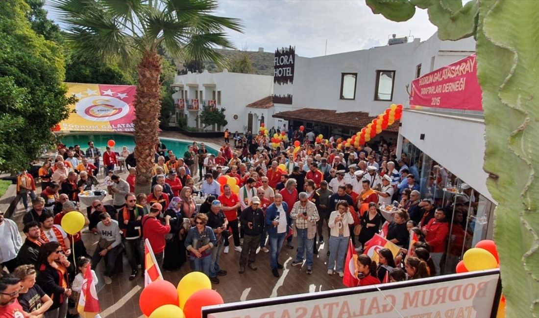 Bodrum'da Galatasaray taraftarları için