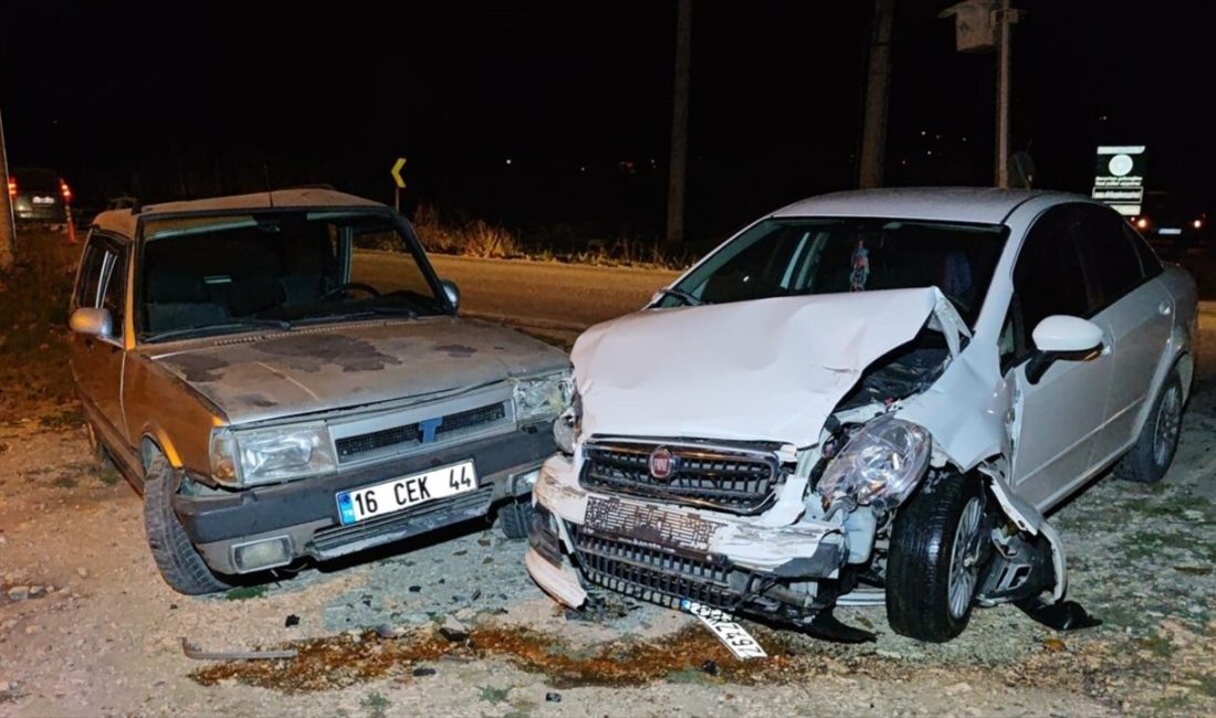 Bursa'nın İnegöl ilçesinde meydana