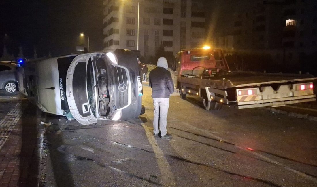 Bursa'nın Osmangazi ilçesinde bir