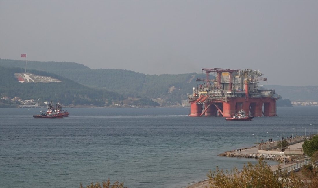 Çanakkale Boğazı, dev petrol