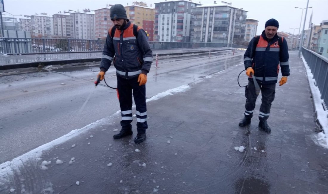 Çorum'da akşam saatlerinde başlayan