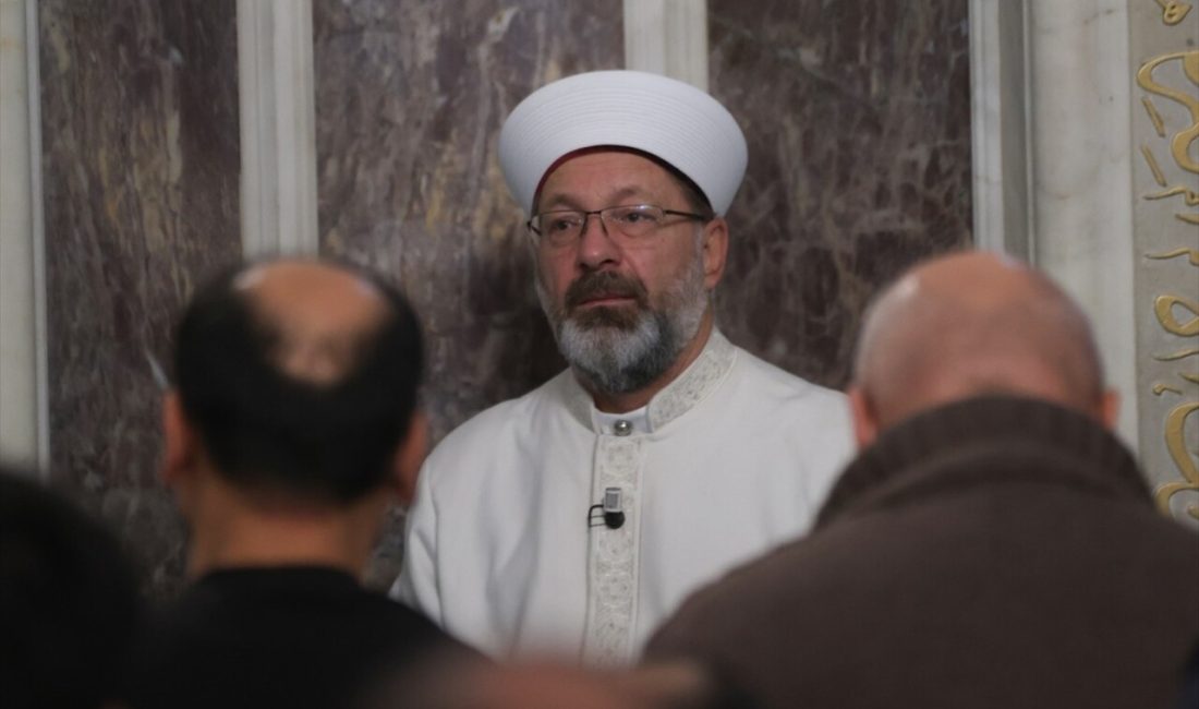 Diyanet Başkanı Ali Erbaş,