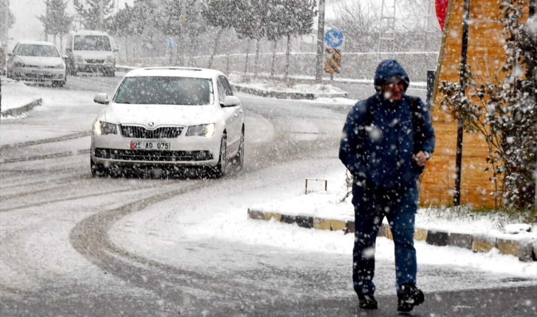 Doğu Anadolu'da kar yağışının