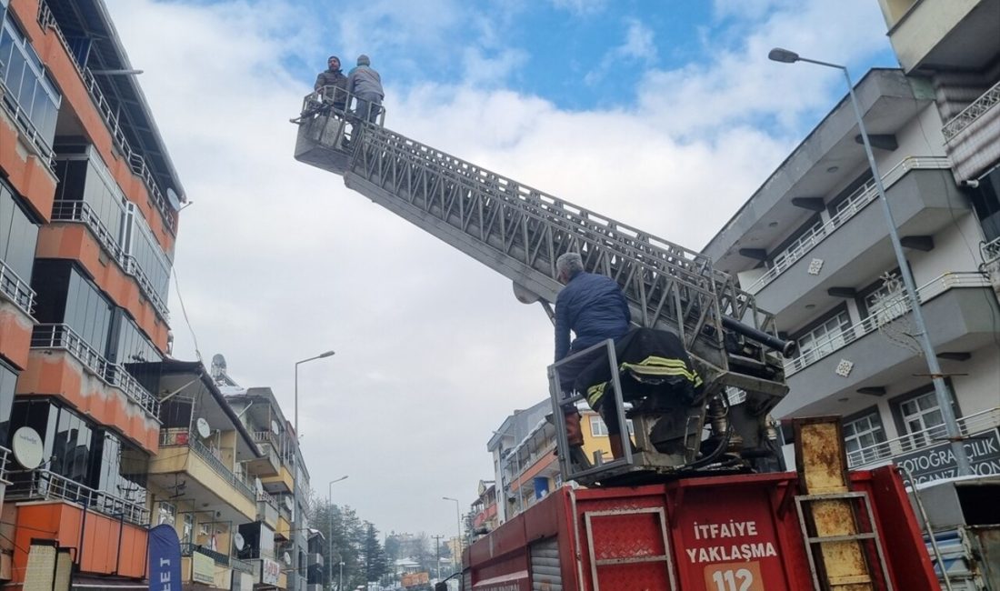 Düzce'nin Yığılca ilçesinde mahsur