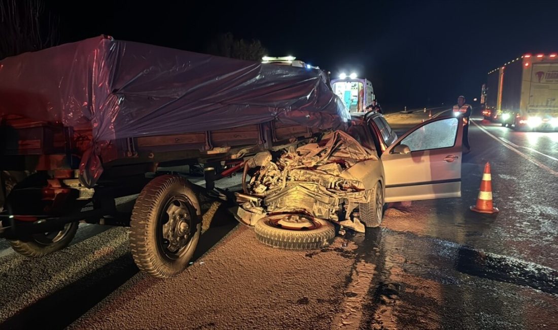 Edirne'deki trafik kazasında bir