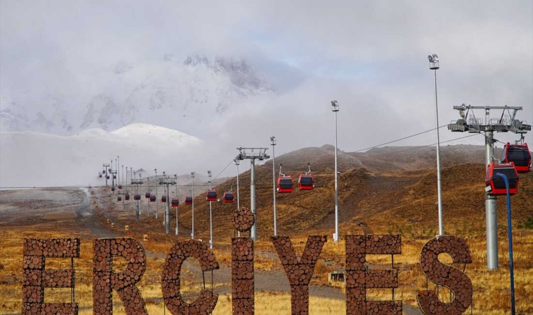 Erciyes Kayak Merkezi'nde etkili