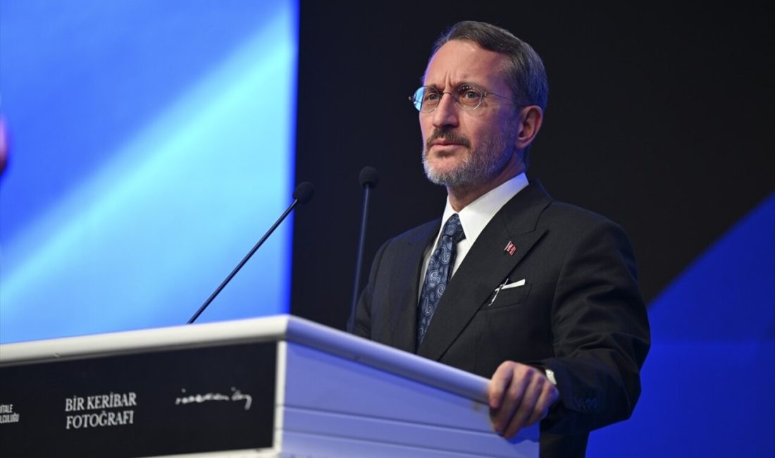 Cumhurbaşkanlığı İletişim Başkanı Fahrettin