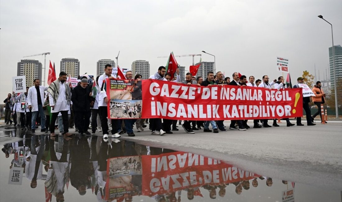 Sağlık çalışanları, Gazze'ye yönelik