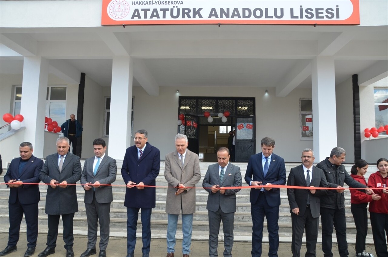 Hakkari’de Yeni Eğitim Yuvası: Atatürk Anadolu Lisesi Açıldı