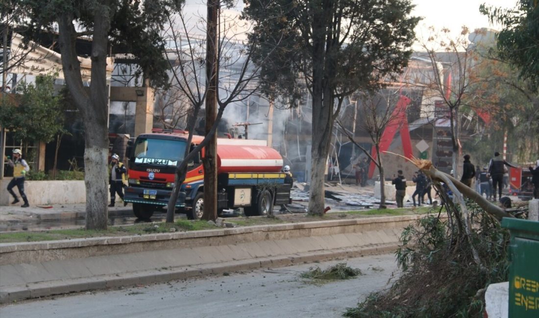 İdlib'de düzenlenen hava saldırısında