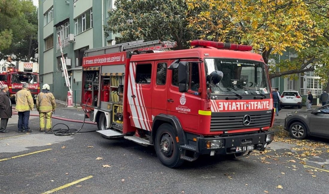 Kadıköy'de bir restoranda çıkan