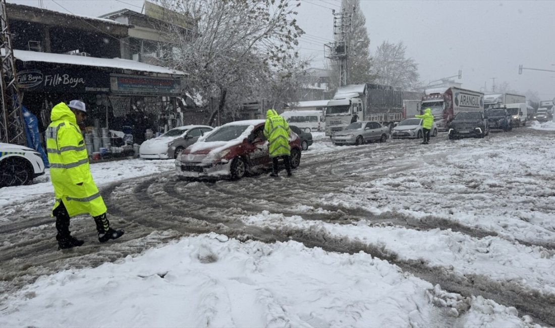 Kahramanmaraş-Kayseri kara yolunda yoğun