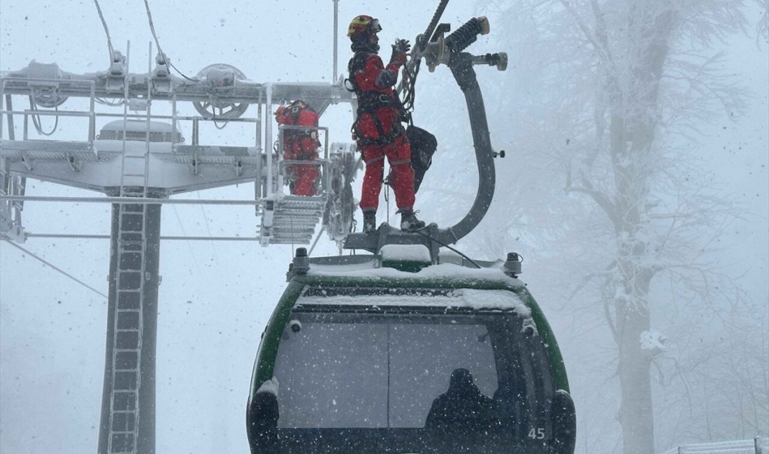 Kocaeli itfaiyesi, Kartepe Teleferiği'nde