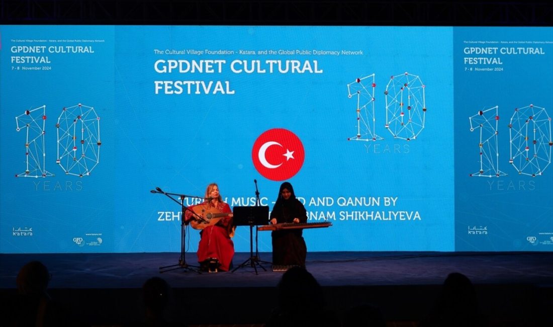 Doha'da düzenlenen Türk musikisi