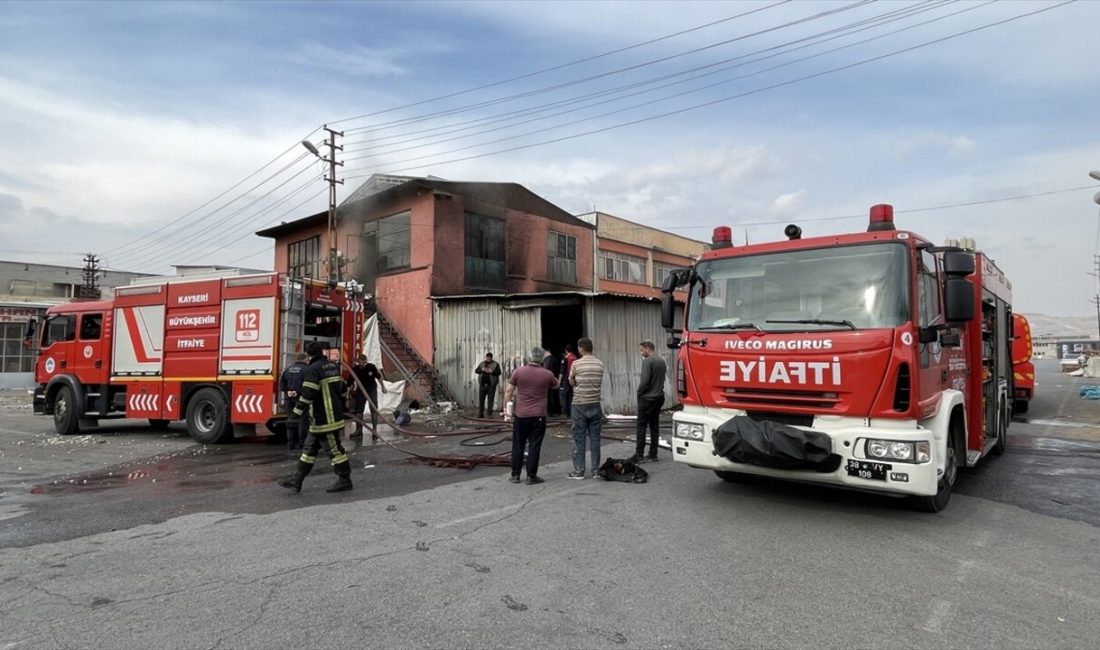 Kayseri'nin Melikgazi ilçesindeki sünger