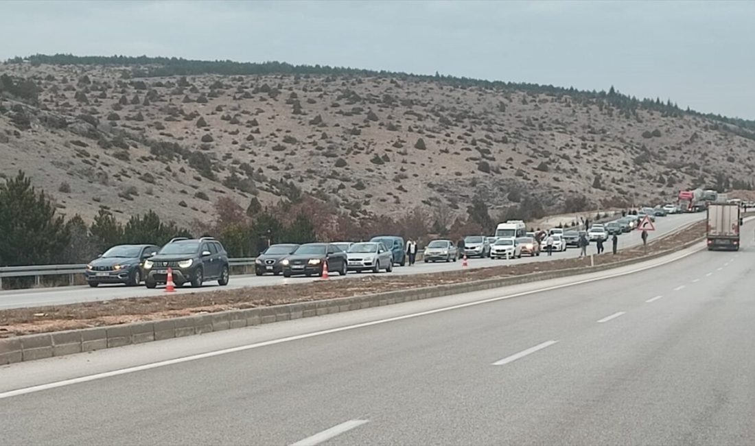 Konya'da bir çekicinin seyir