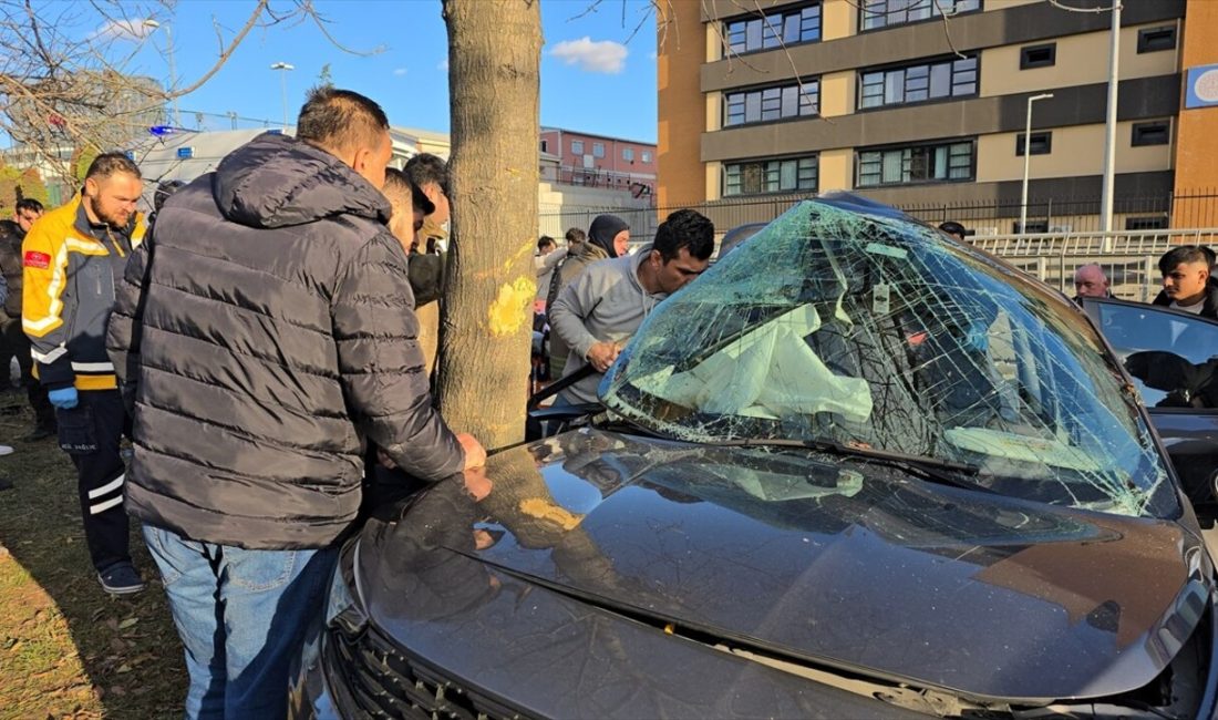 Küçükçekmece'de meydana gelen trafik