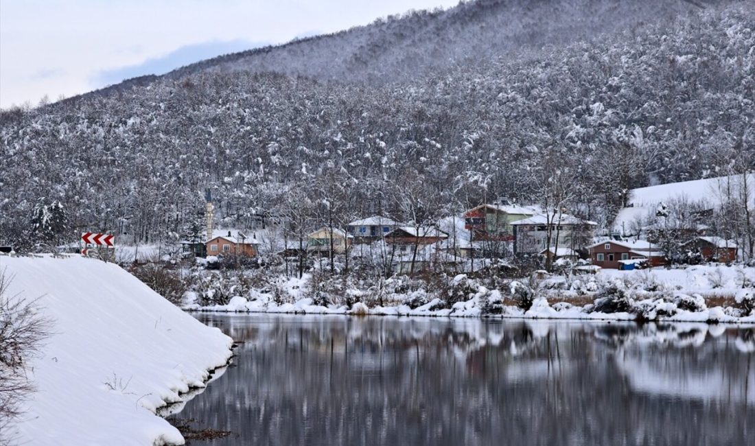 Samsun'un Ladik ilçesindeki göl,