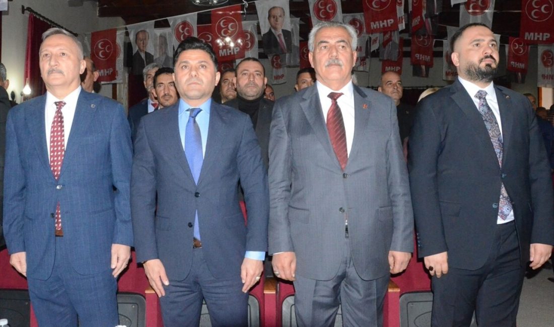 MHP'nin Kars'ta düzenlenen toplantısında