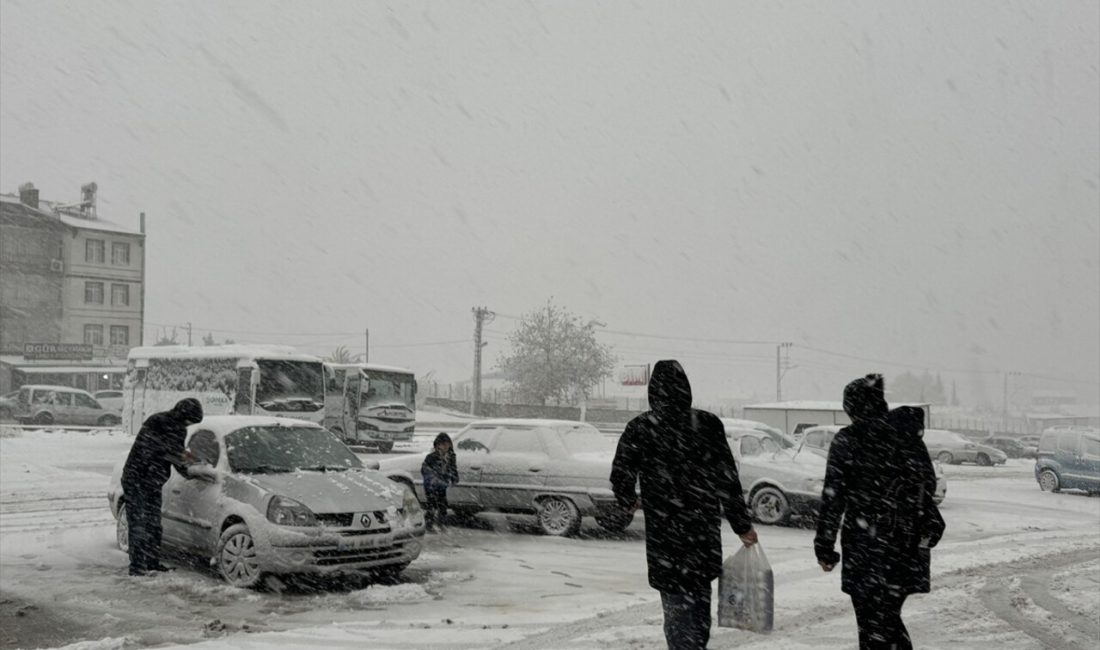 Malatya'da etkili olan kar