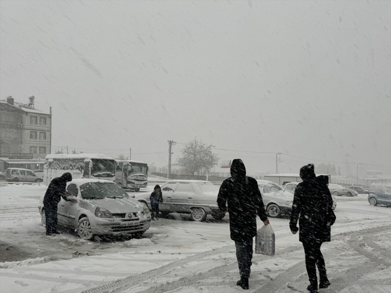 Malatya’da Yoğun Kar Yağışı Hayatı Olumsuz Etkiledi