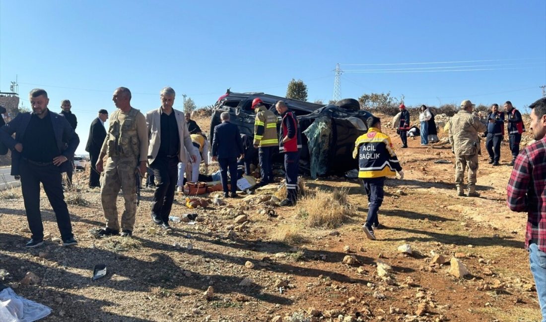 Mardin Dargeçit'te yaşanan trafik