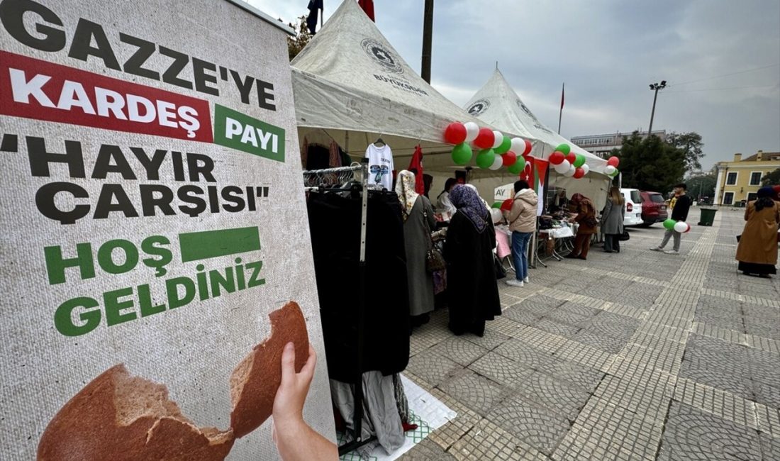 Samsun'da Gazze'ye destek amacıyla