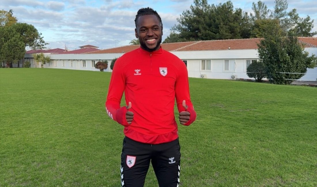 Samsunspor'un Belçikalı santrforu Dimata,