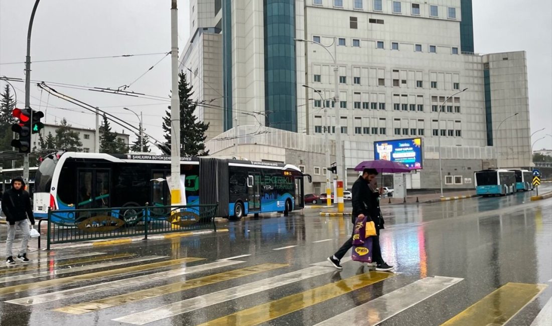 Şanlıurfa'da öğle saatlerinde başlayan