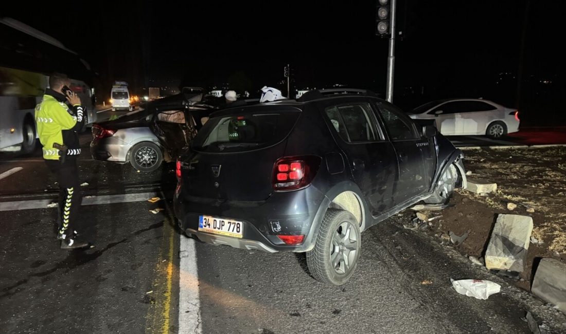 Şanlıurfa'da meydana gelen trafik