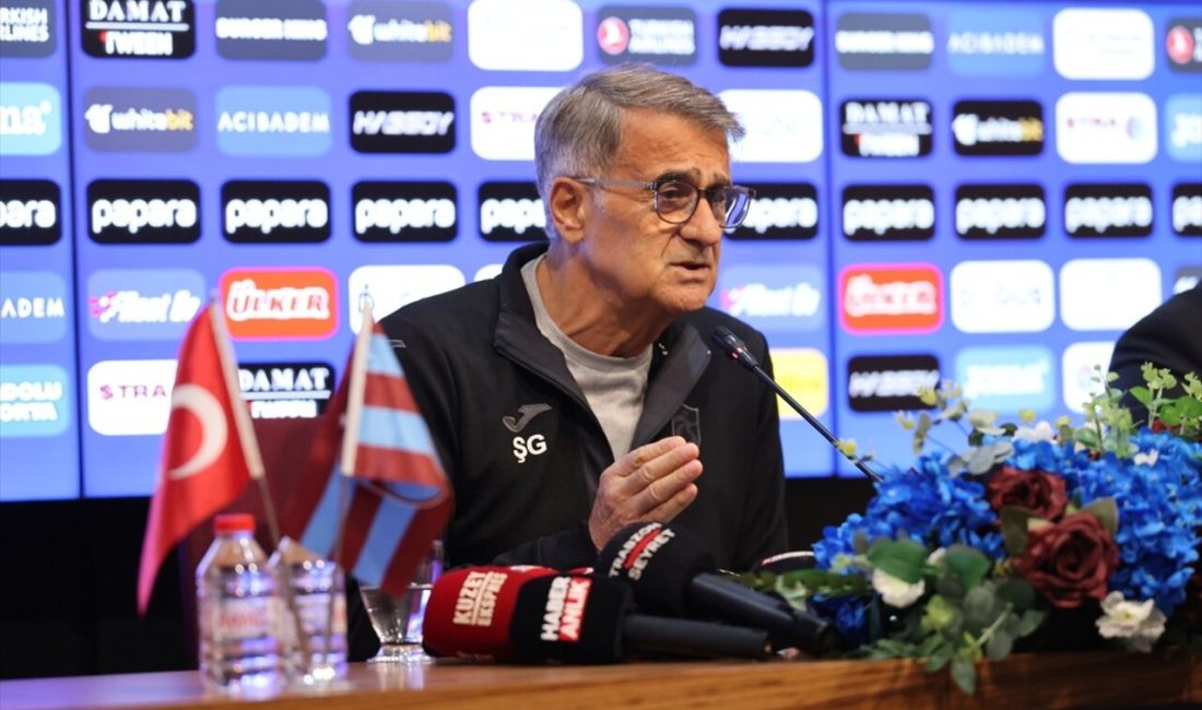 Trabzonspor Teknik Direktörü Şenol