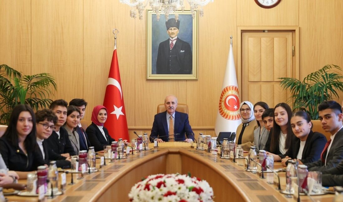 TBMM Başkanı Kurtulmuş, çocuk