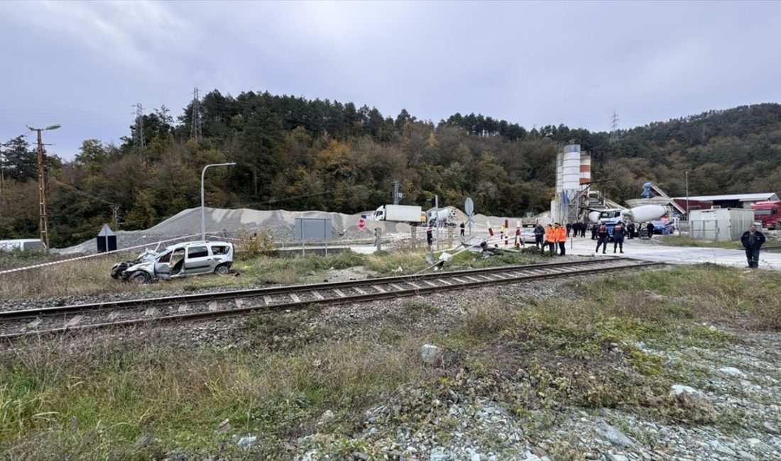 Zonguldak'ta yaşanan tren kazasında