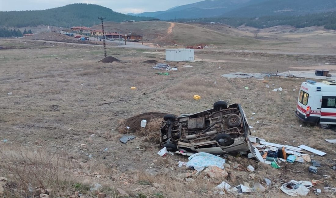 Gaziantep'in Nurdağı ilçesinde meydana